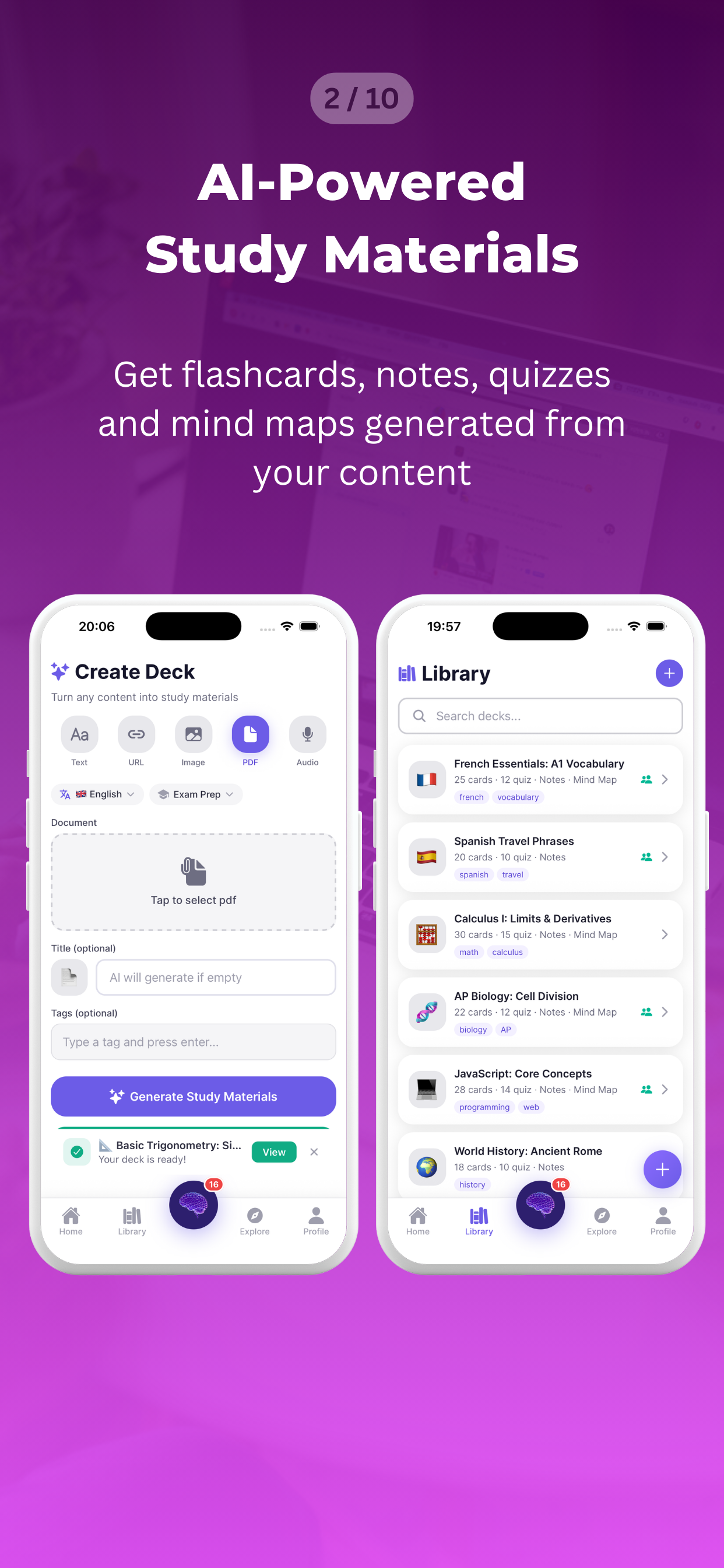 AI-Powered Study Materials thumbnail